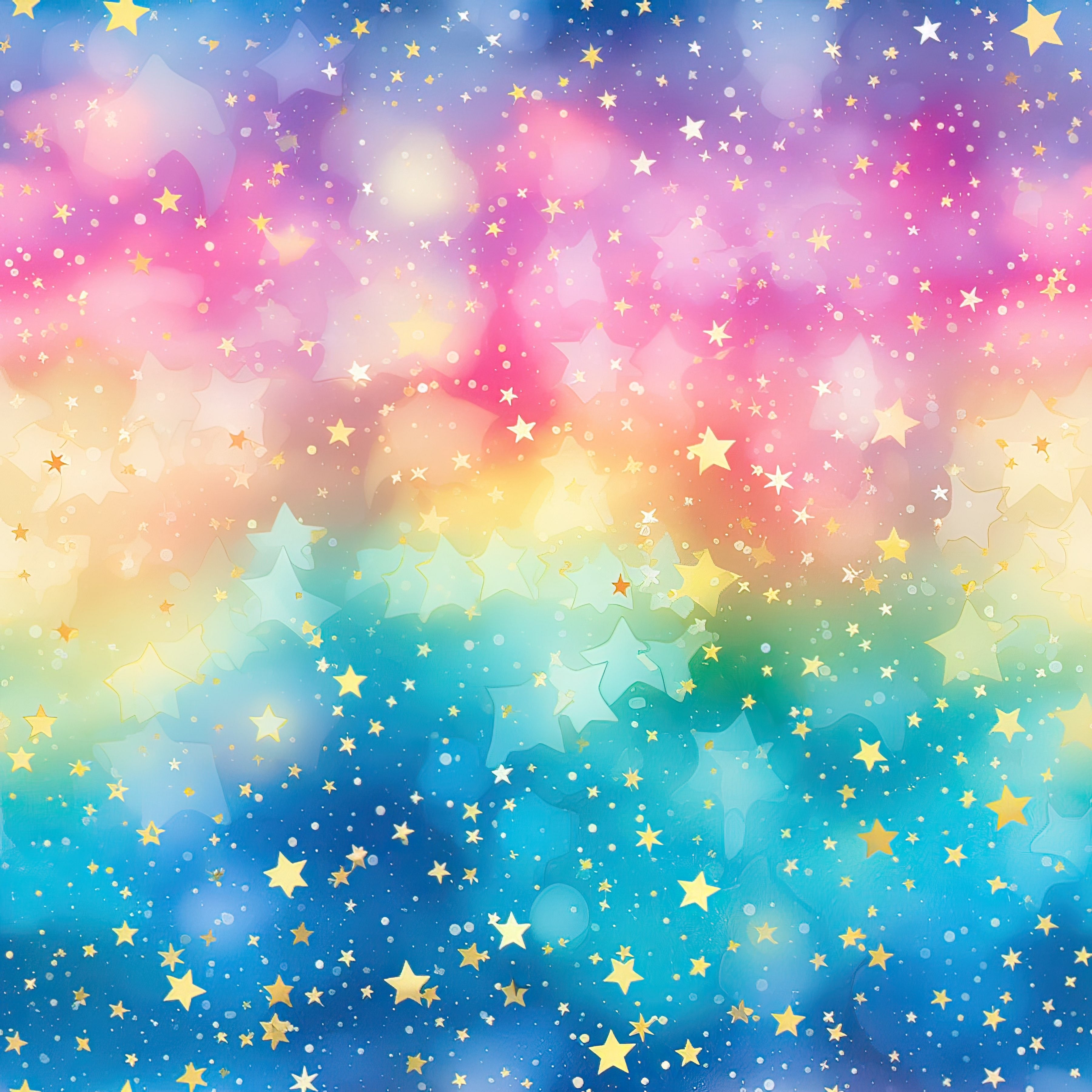 Bunte Sterne Kuschelstoff Vorbestellung